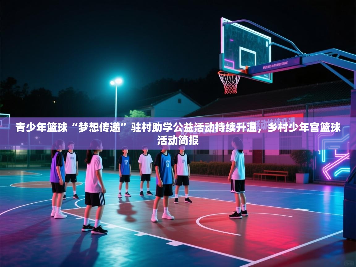 青少年篮球“梦想传递”驻村助学公益活动持续升温,乡村少年宫篮球活动简报 第2张