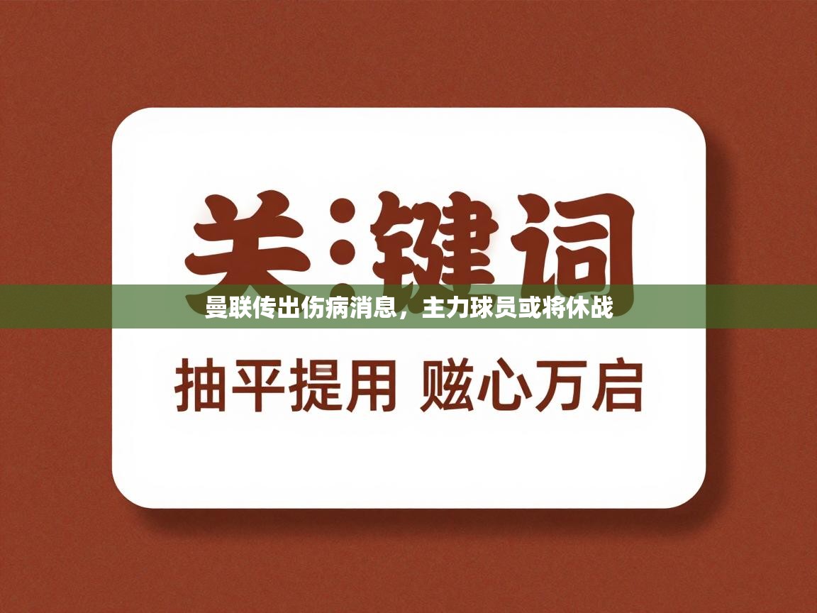 曼联传出伤病消息,主力球员或将休战 第2张
